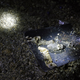 A fatberg inside the Regent Sewer in London on December 11, 2014. Mmmm, grease soaked needles and dick sleeves!